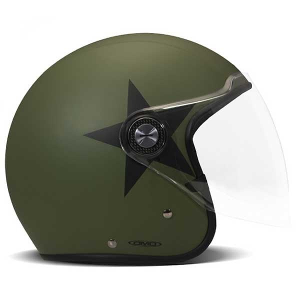 Demi jet helmet DMD P1 Star Green