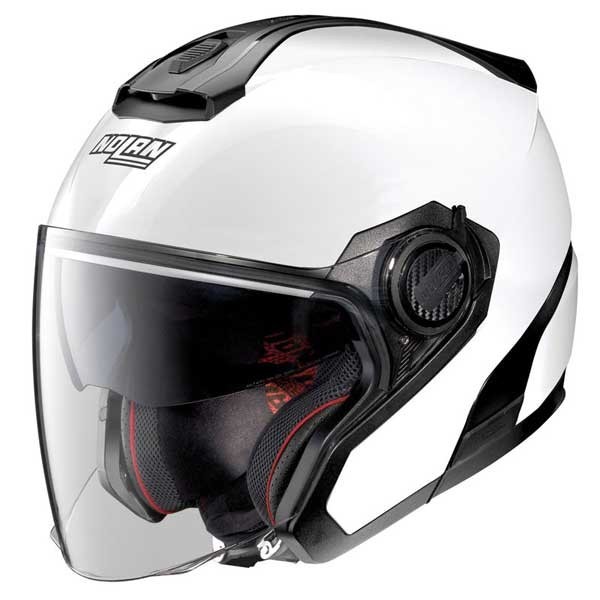 Nolan N40-5 Special N-com white helmet
