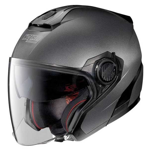 Nolan N40-5 Special N-com schwarz graphite Helm