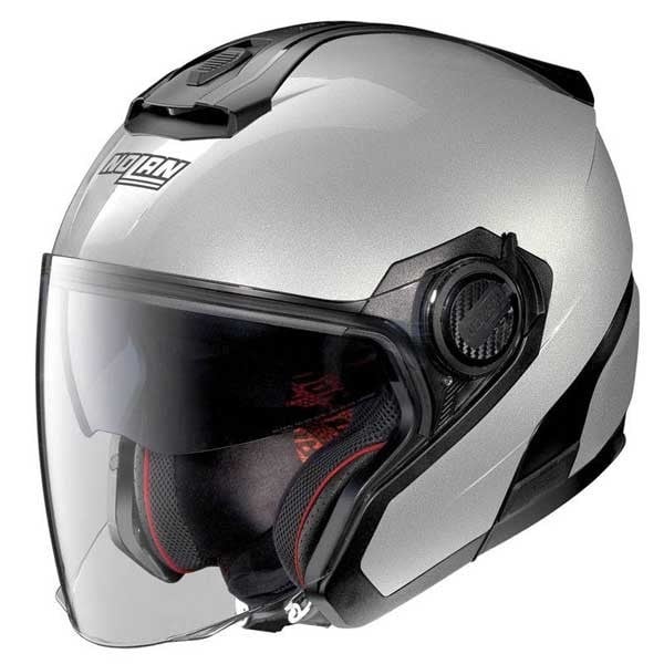 Nolan N40-5 Special N-com silver helmet