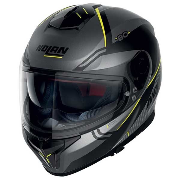 Nolan N80-8 Astute N-Com helmet black yellow
