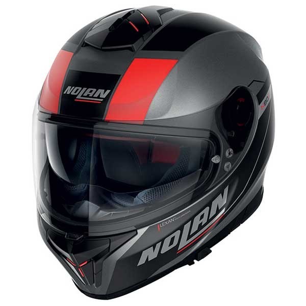 Nolan N80-8 Mandrake N-Com helmet black red