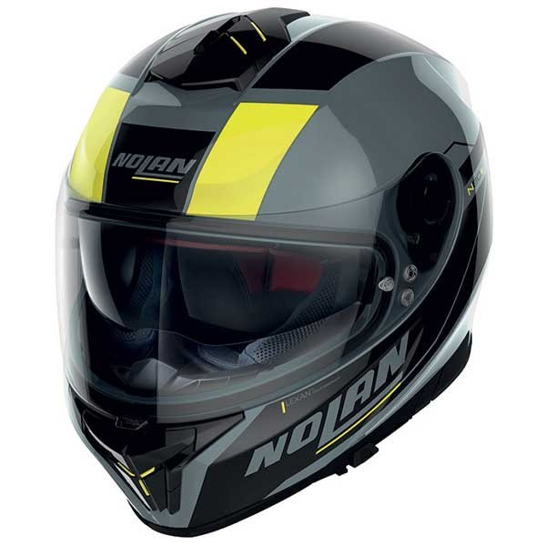 Nolan N80-8 Mandrake N-Com helm schwarz gelb