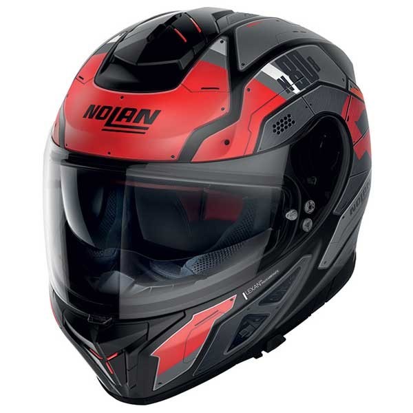 Nolan N80-8 Starscream N-Com helmet black red