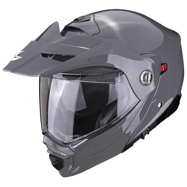 Scorpion ADX-2 Solid grau enduro helm