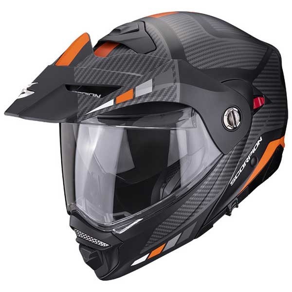 Scorpion ADX-2 Camino black orange enduro helmet