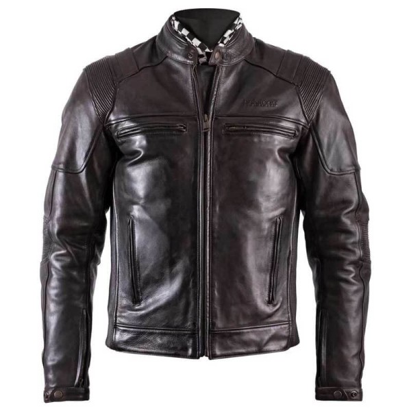 Motorcycle Leather Jacket HELSTONS Trust Dirty Brown