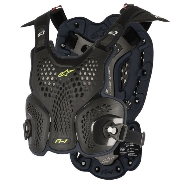 Alpinestars A-1 black motocross chest roost protective