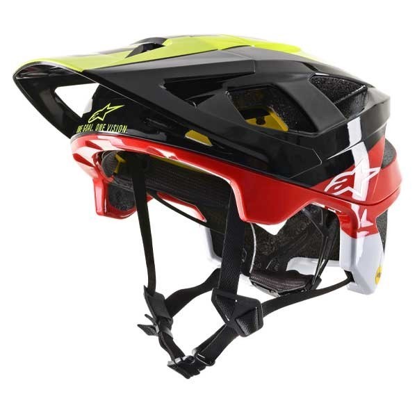 Alpinestars Vector Tech Pilot helmet black fluo yellow