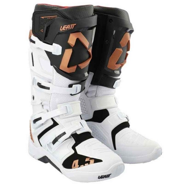 Leatt 4.5 motocross boots white