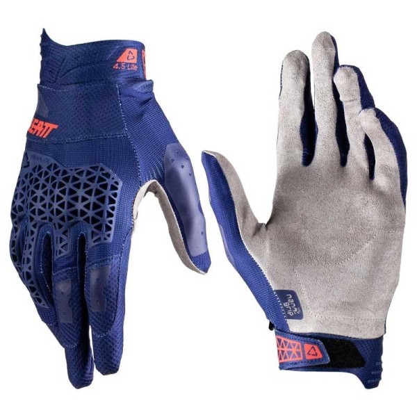 Leatt 4.5 Lite Royal blue motocross gloves