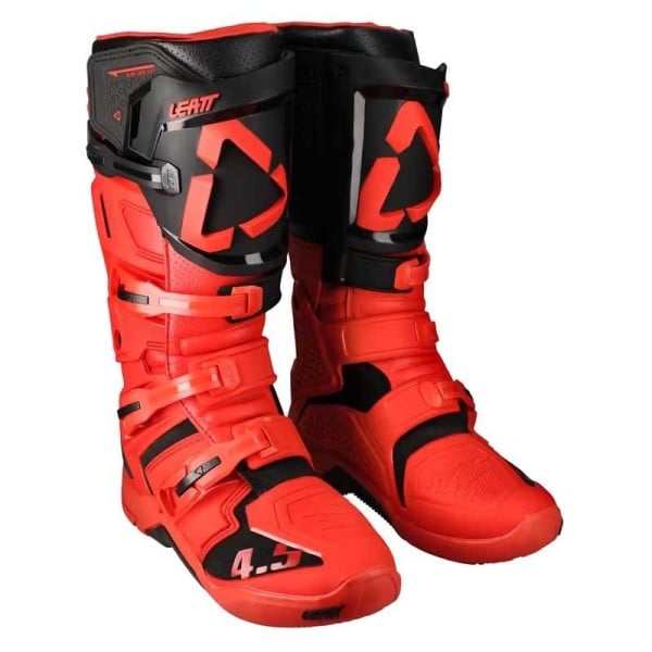 Botas de motocross Leatt 4.5 rojo