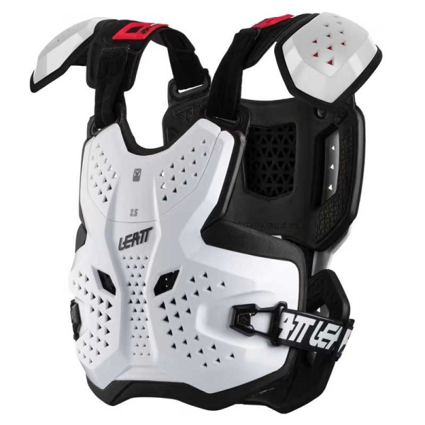 Leatt 3.5 Pro white motocross chest protector