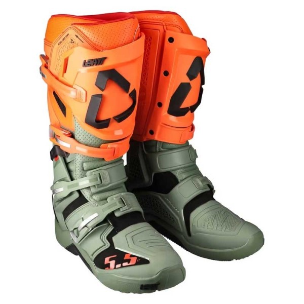 Leatt Enduro boots 5.5 Flexlock Cactus