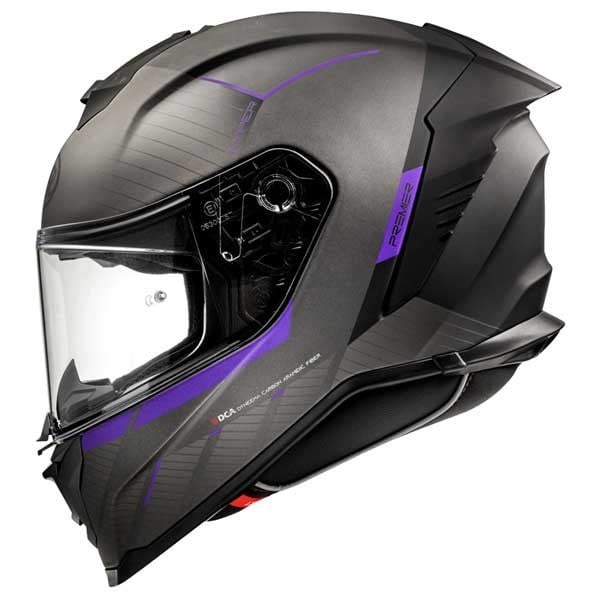 Premier Hyper RS 18 BM purple full-face helmet