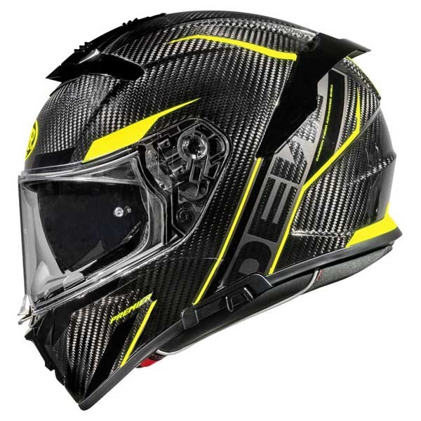 Premier Devil Carbon ST Y yellow helmet ECE 22-06