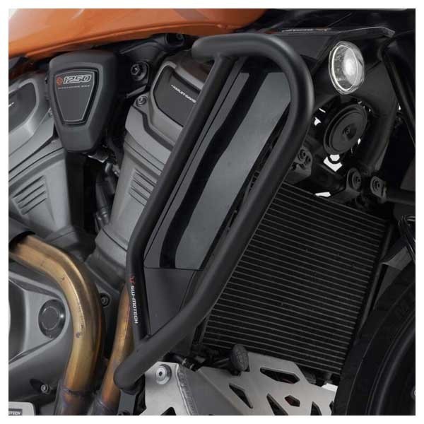 Protecciones laterales de motor Sw-Motech Harley-Davidson Pan America negro