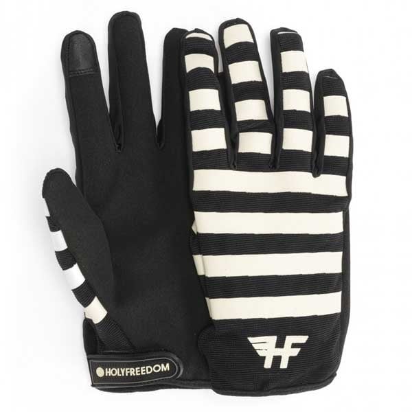 Guantes moto Holy Freedom St. Quentin blanco