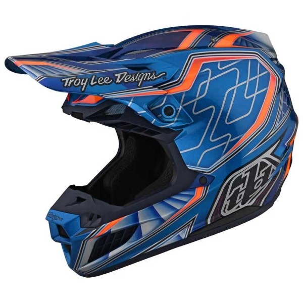 Troy Lee Designs Helm SE5 Composite Lowrider blau