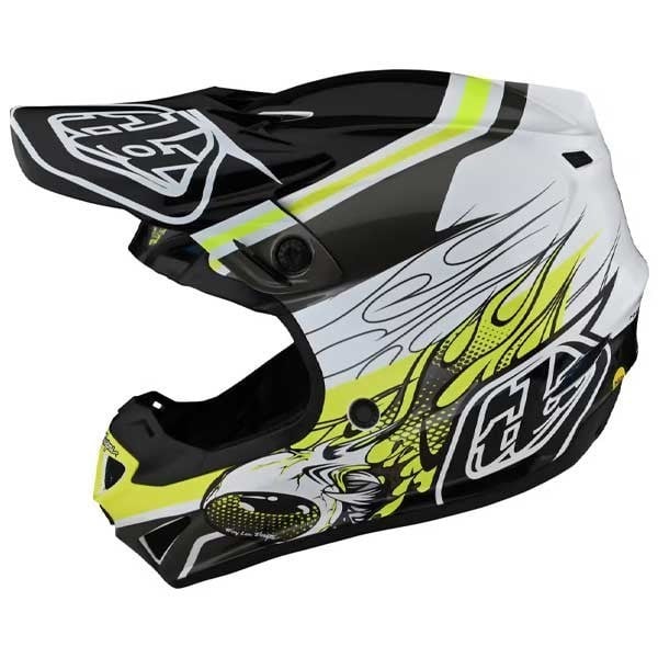 Motocross-Helm Troy Lee Designs SE4 Skooly