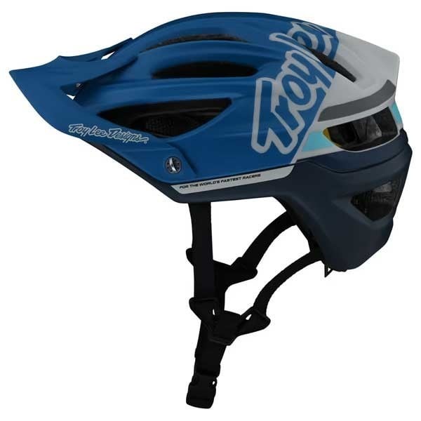 Troy Lee Designs MTB-Helm A2 Mips Silhouette blau