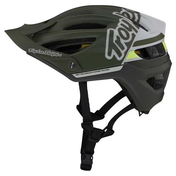 Troy Lee Designs MTB-Helm A2 Mips Silhouette grun