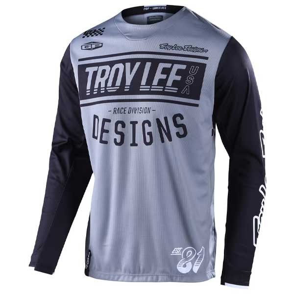 Maglia Troy Lee Designs GP Race81 grigio