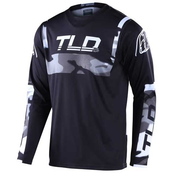 Camiseta Troy Lee Designs GP Brazen Camo gris