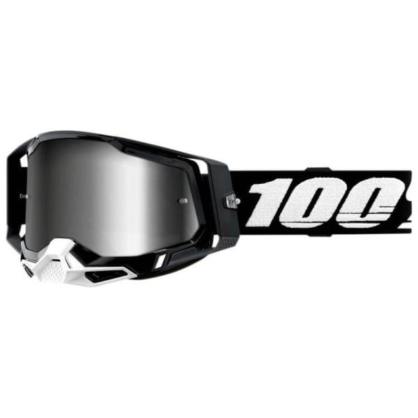 100% Racecraft 2 Essential Schwarz Motocross-Brille