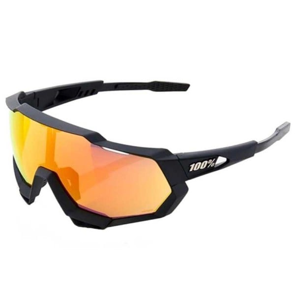 100% Speedtrap Soft Tact black cycling eyewear