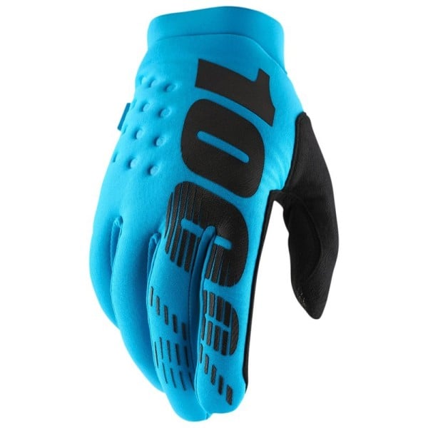 Motocross-Handschuhe 100% Brisker Blue