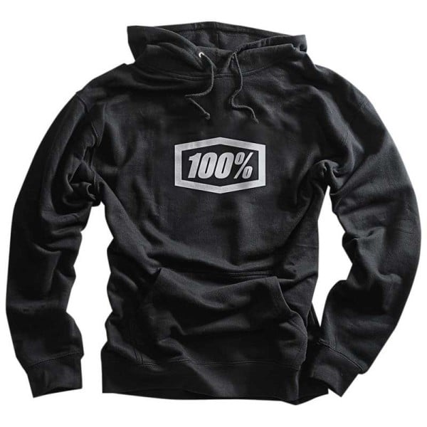 Sudadera motocross 100% Essential negra