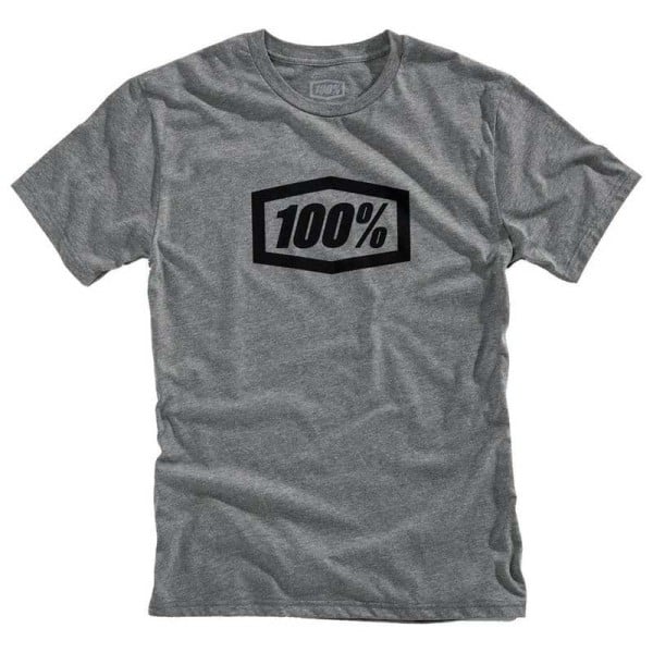 100% Essential gunmetal motocross t-shirt