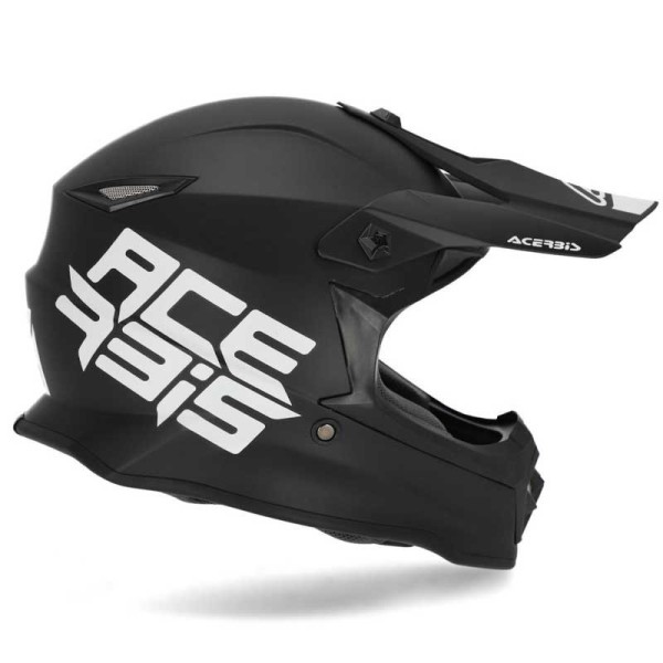 Acerbis Steel junior motocross helmet black