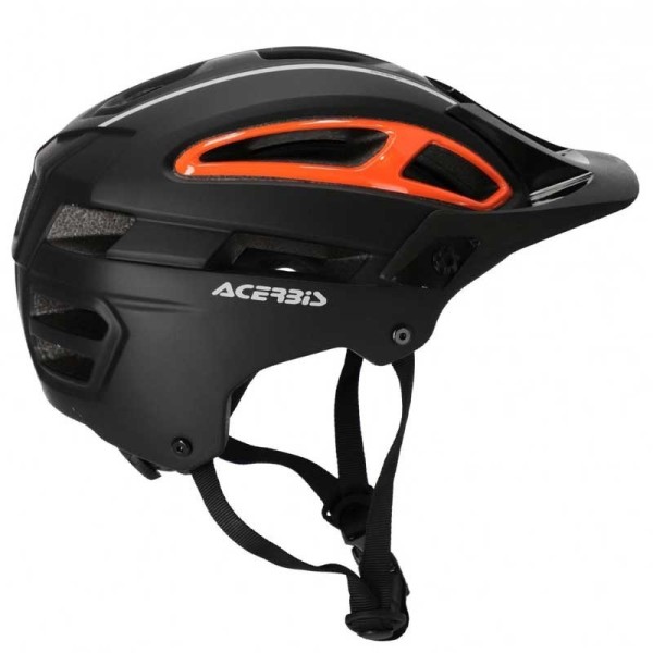 Acerbis Doublep black orange MTB helmet