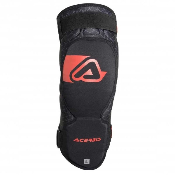 Acerbis X-Knee Soft MTB Knieschützer schwarz rot