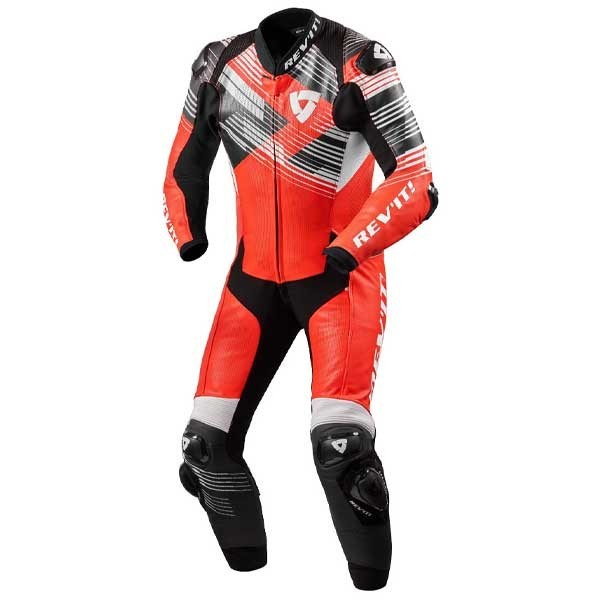 Revit Apex black red motorcycle suit