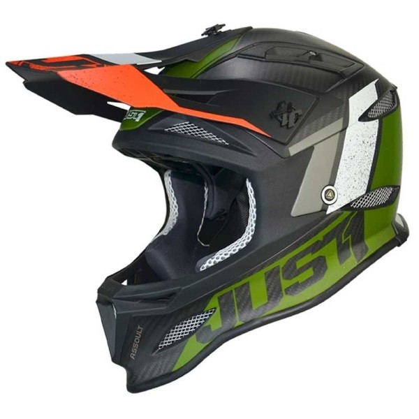 Downhill helmet Just1 JDH black green matt