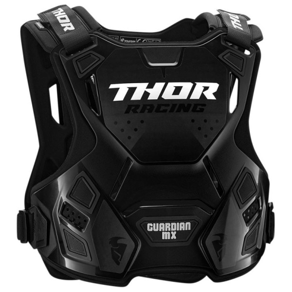 Chest Roost Protective Motocross THOR Guardian MX Black