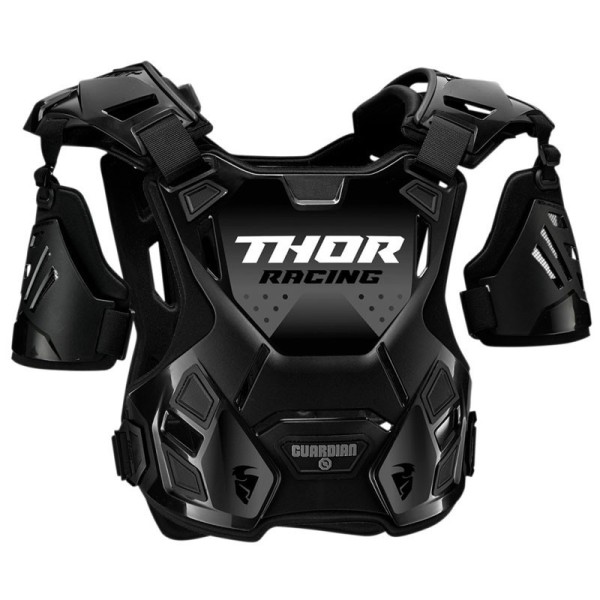 Chest Roost Protective Motocross THOR Guardian Black