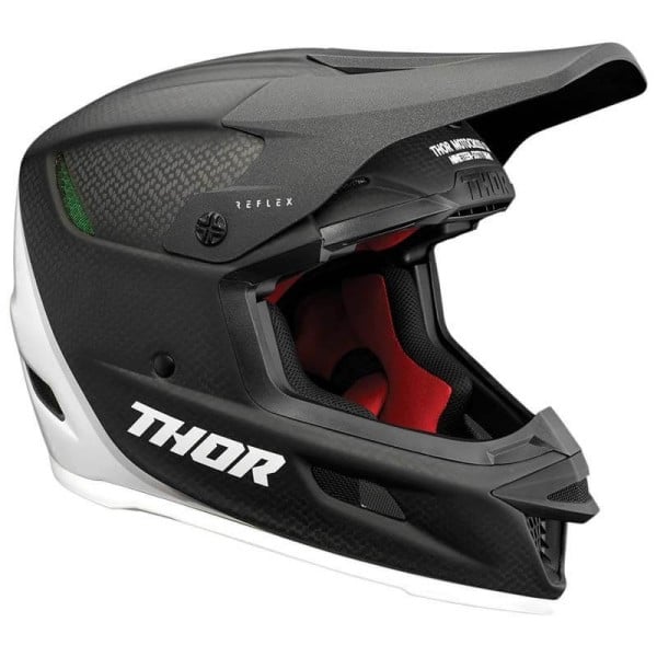 Motocross Helmet Thor Reflex Polar carbon