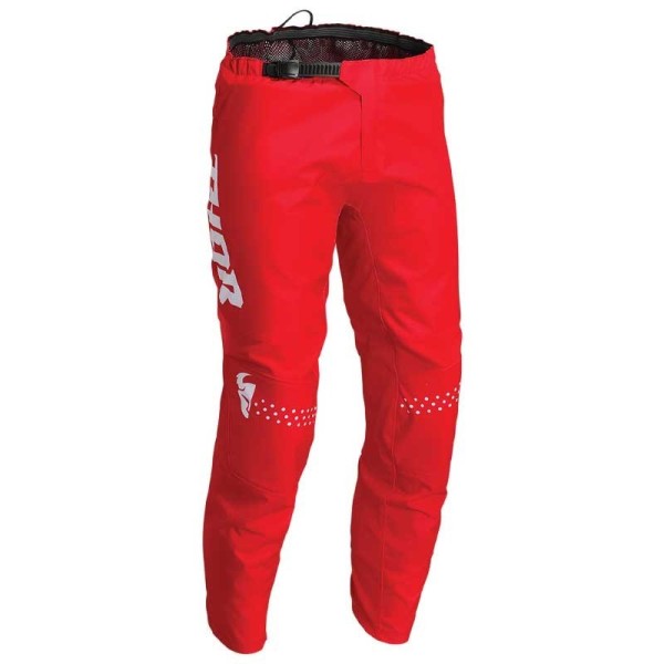 Pantalones motocross Thor Sector Minimal rojo