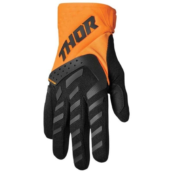 Thor Spectrum guantes motocross naranja negro