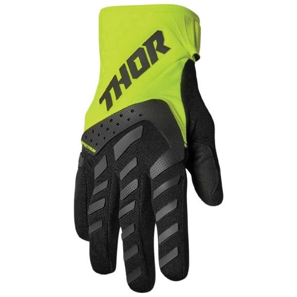 Thor Spectrum gants motocross jaune noir