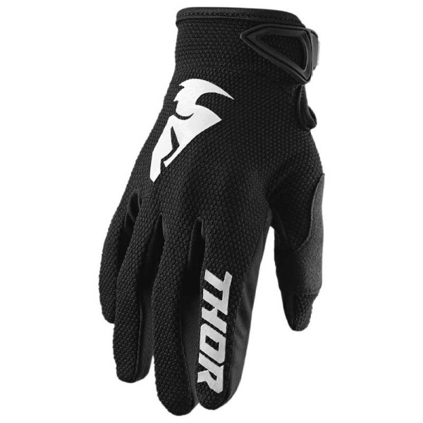 Thor Sector motocross gloves black