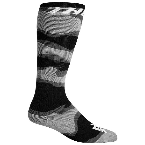 Thor Kind MX Sock camo graue Socken