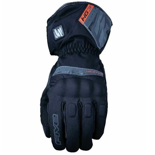 Five HG3 WP 2.0 heated gloves black
