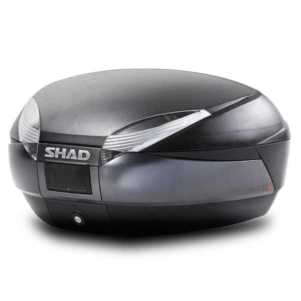Shad Topcase SH48 Grau Schwarz