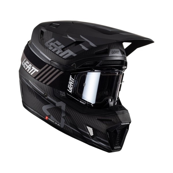 Leatt 9.5 Carbon V23 Helm schwarz