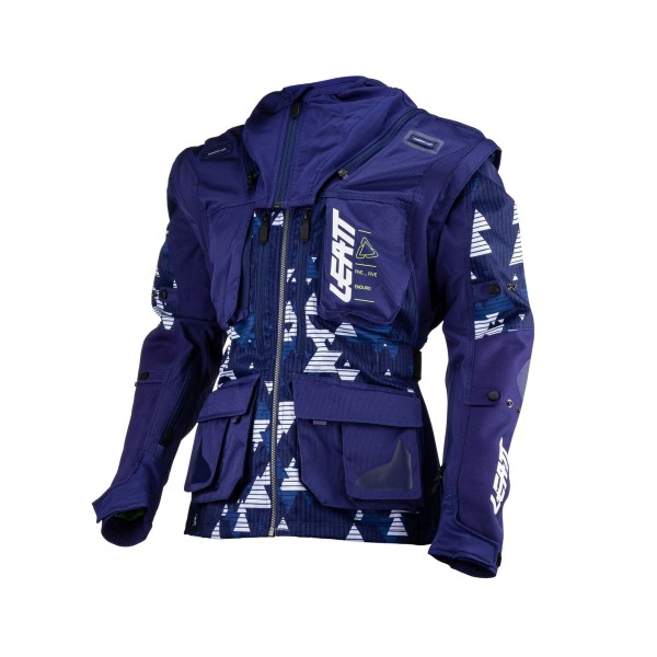 Leatt 5.5 enduro jacket blue